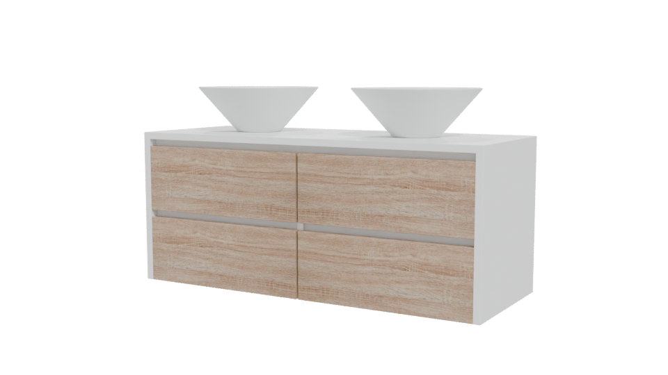 Contemporary Bathroom Vanity 3D Model - Professional 3D Model Render 12