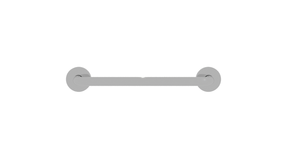 Stylish Metal Grab Bar 3D - Professional 3D Model Render 11