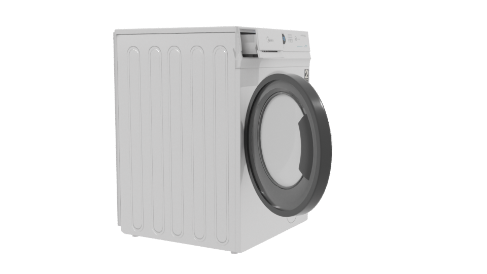Modern Washing Machine 3D Model - Professional 3D Model Render 9