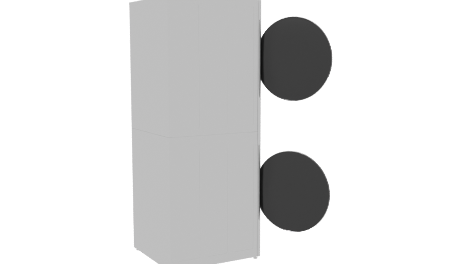 WK14BS6 Washer Dryer 3D Model - Professional 3D Model Render 7