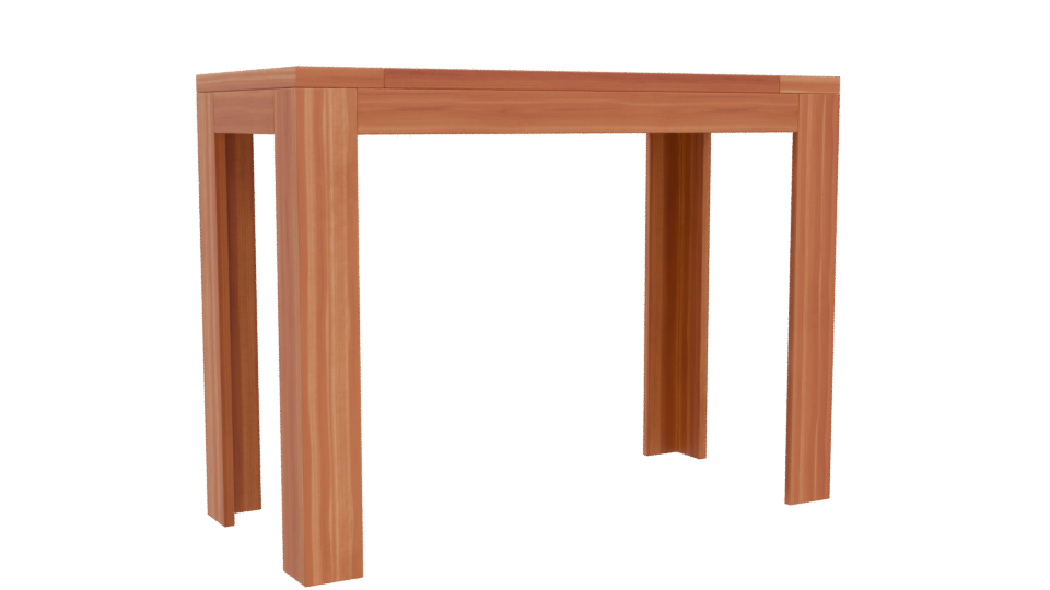 Stylish Wooden Table Model 3D - Professional 3D Model Render 4