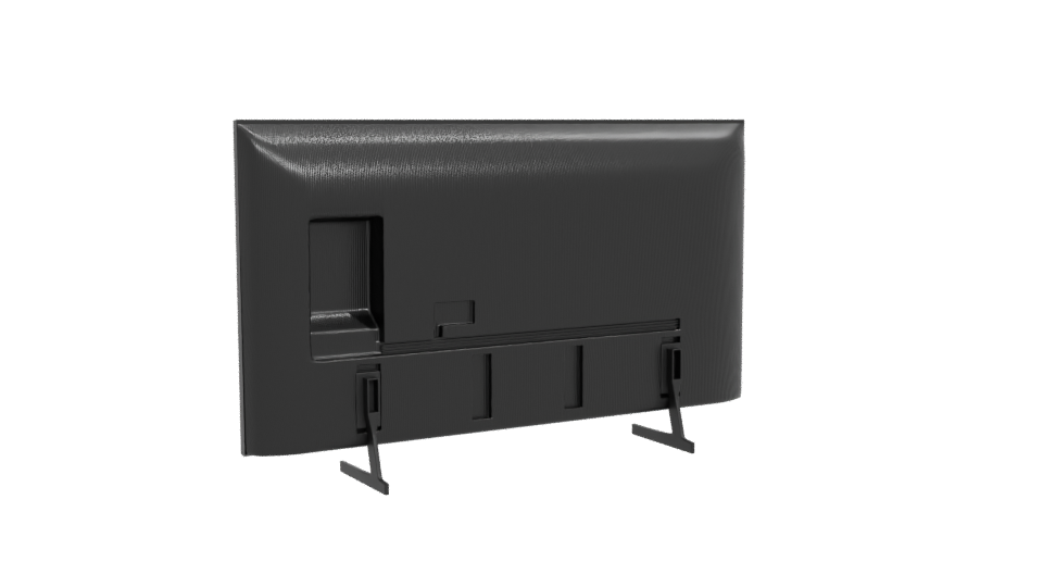 Crystal UHD 4K LED TV Model - Professional 3D Model Render 4