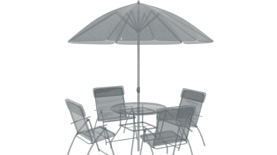 Country Dining Set 3D Model - Professional 3D Model Render 13