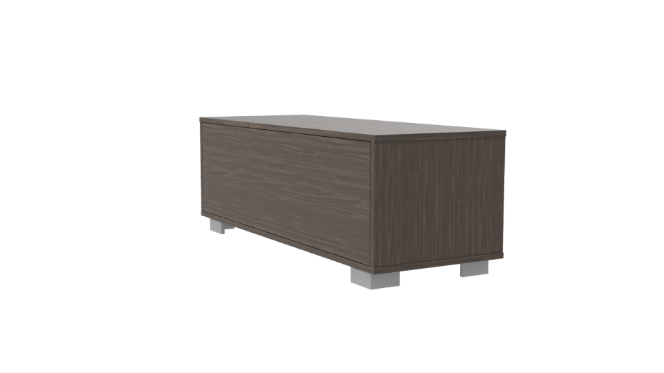 Stylish Modern Media Console 3D - Professional 3D Model Render 7