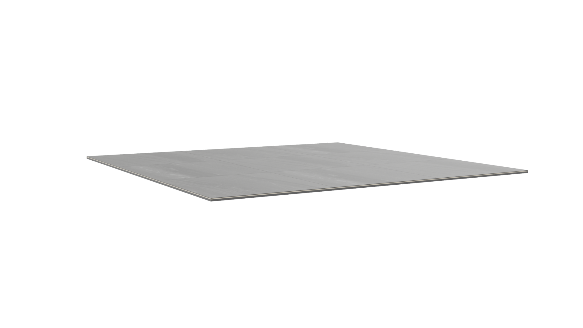 Stylish Gray Ceramic Tile Model - Professional 3D Model Render 7
