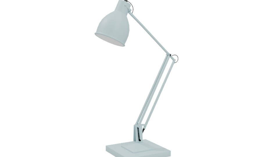 Adjustable Desk Lamp 3D Model - Professional 3D Model Render 4