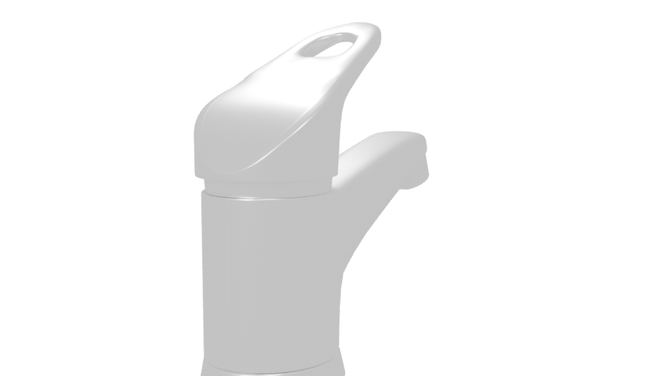 Modern Bathroom Faucet 3D - Professional 3D Model Render 6