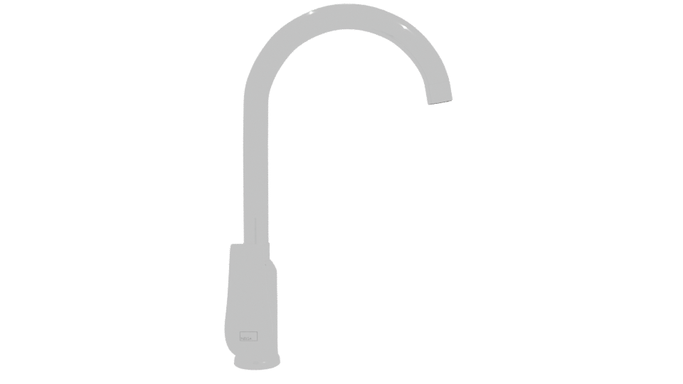 Modern Vertical Kitchen Faucet 3D - Professional 3D Model Render 11