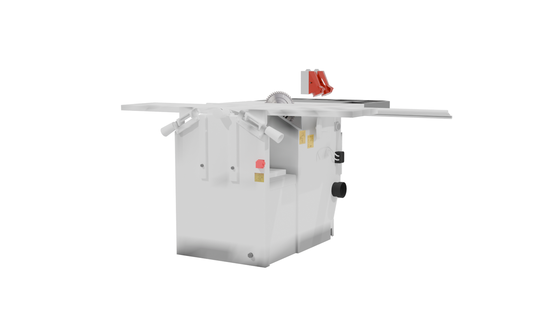 Precision Table Saw 3D Model - Professional 3D Model Render 3