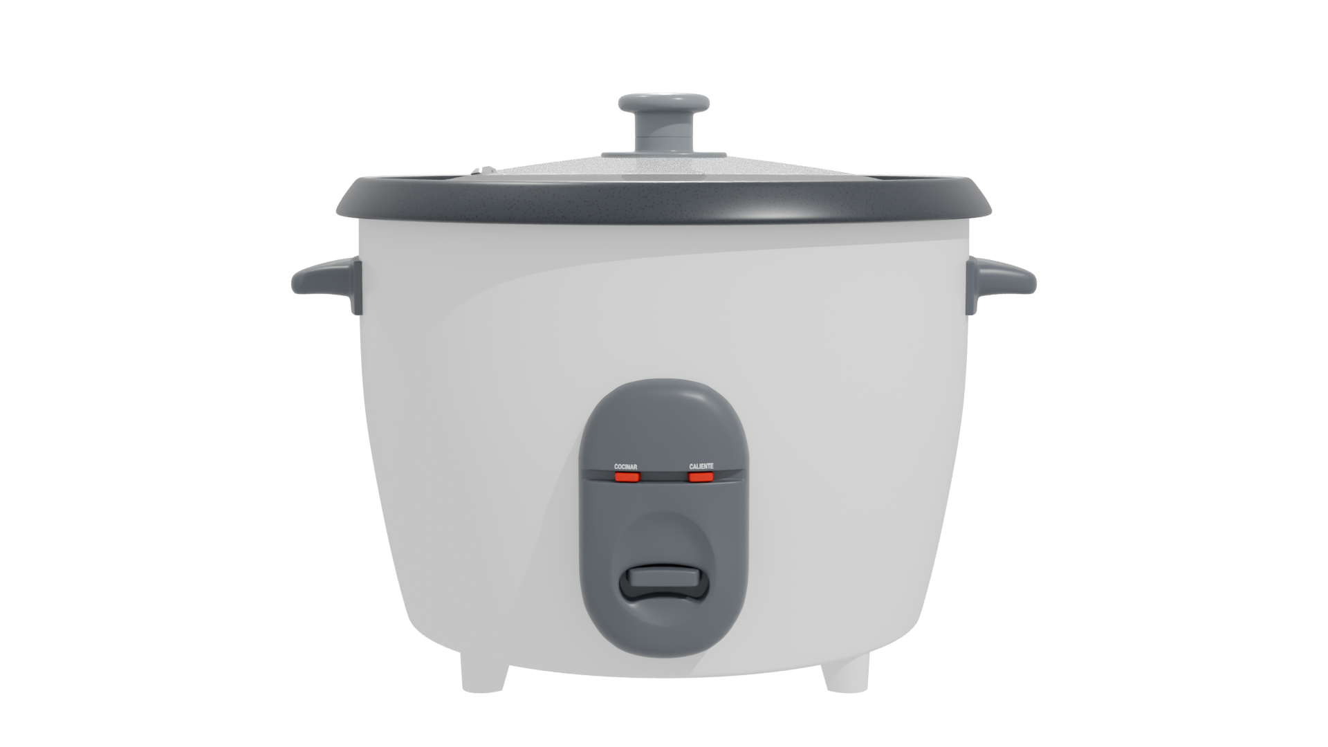Stylish Electric Rice Cooker 3D - Professional 3D Model Render 11