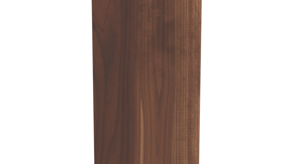 Contemporary Wood and Matte Dresser 3D Model - Professional 3D Model Render 2