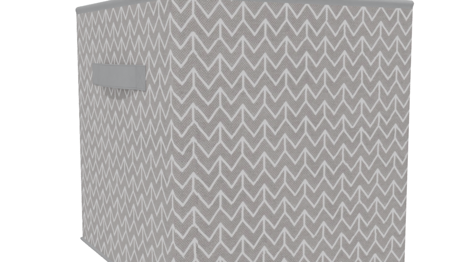 Stylish Fabric Storage Bin 3D - Professional 3D Model Render 13