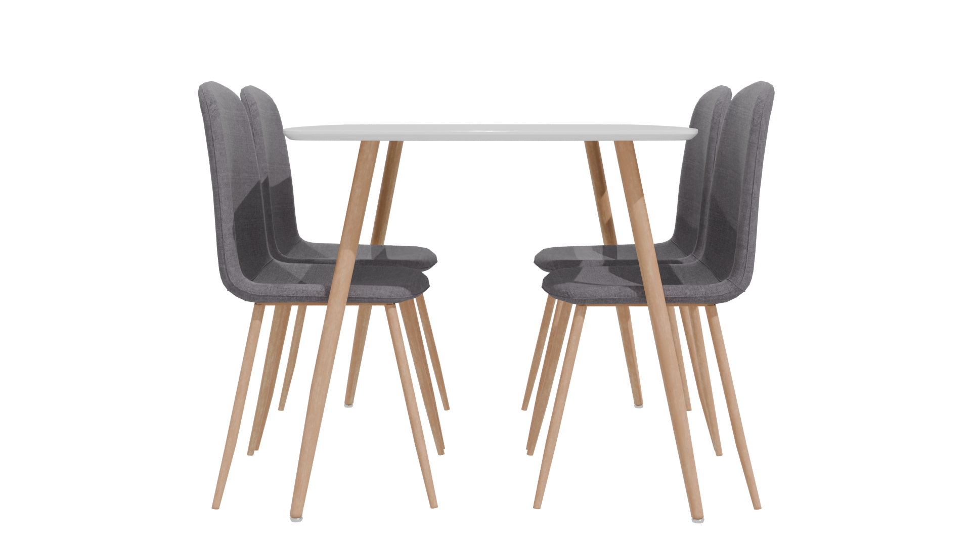 Modern Dining Table 3D Model - Professional 3D Model Render 11