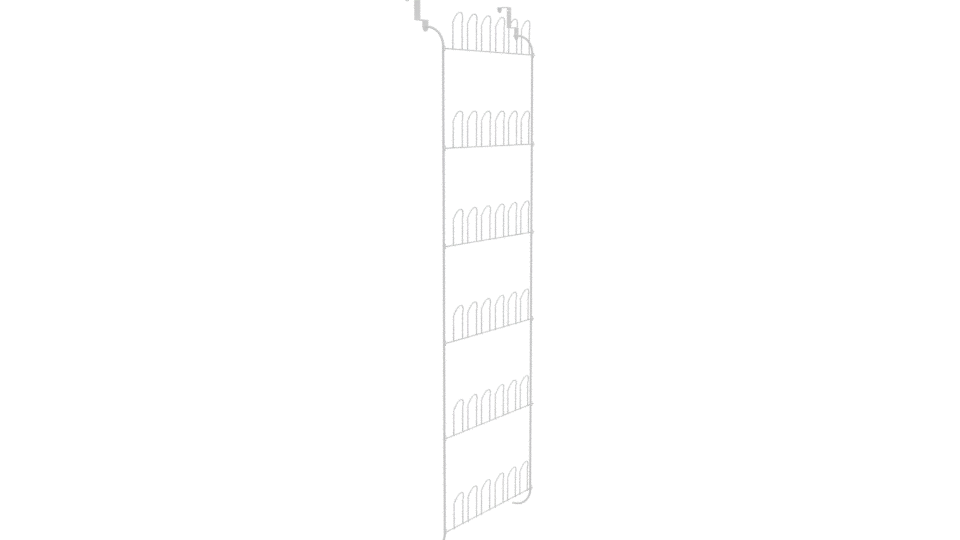 Vertical Garden Storage Rack Model - Professional 3D Model Render 9