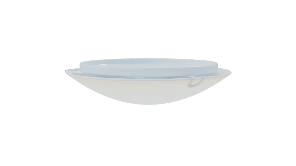 Elegant Ceramic Dish 3D Model - Professional 3D Model Render 8