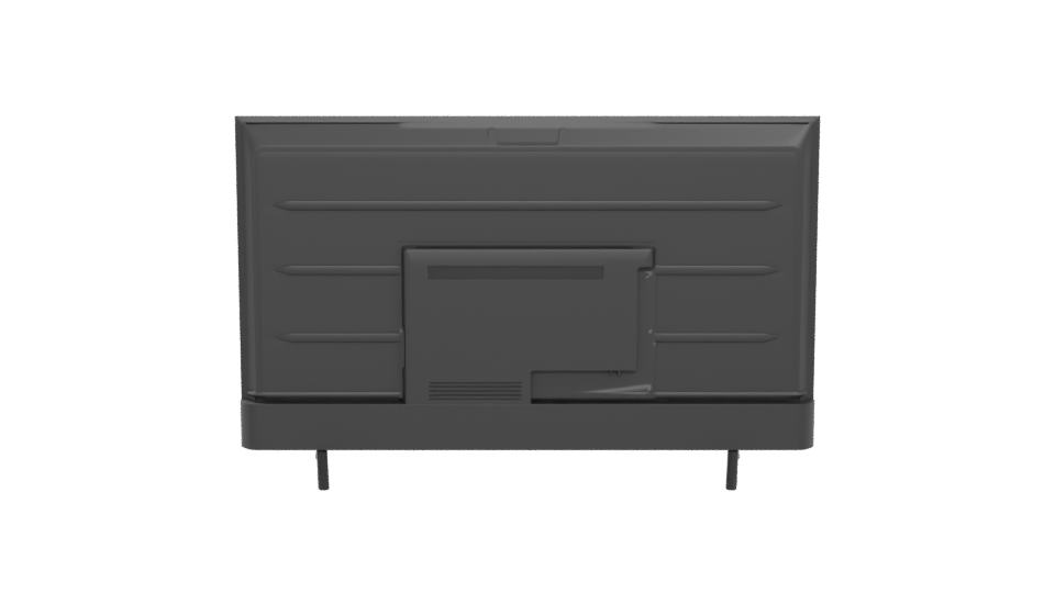 Sleek Flat Screen TV Model - Professional 3D Model Render 5