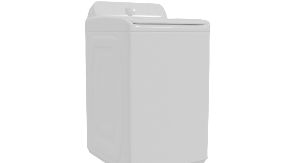 Top-Loading Washing Machine 3D Model - Professional 3D Model Render 10