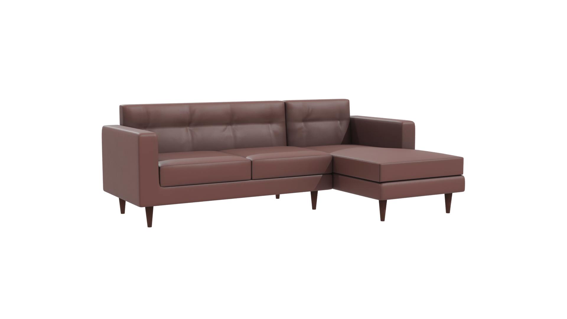 Stylish Contemporary Sofa 3D Model - Professional 3D Model Render 10