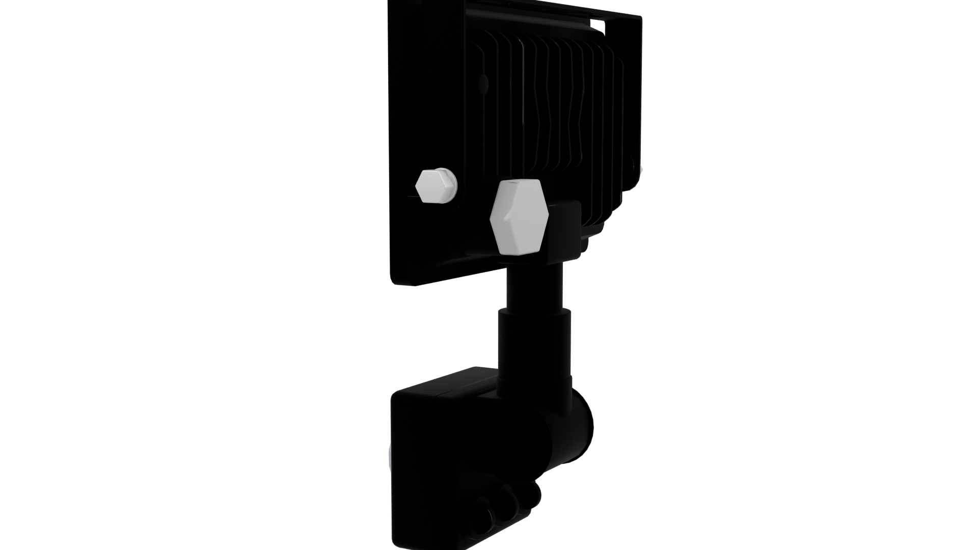 LED Floodlight 3D Model - Professional 3D Model Render 3