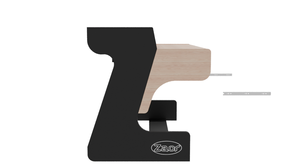 Contemporary Corner Desk Model - Professional 3D Model Render 8