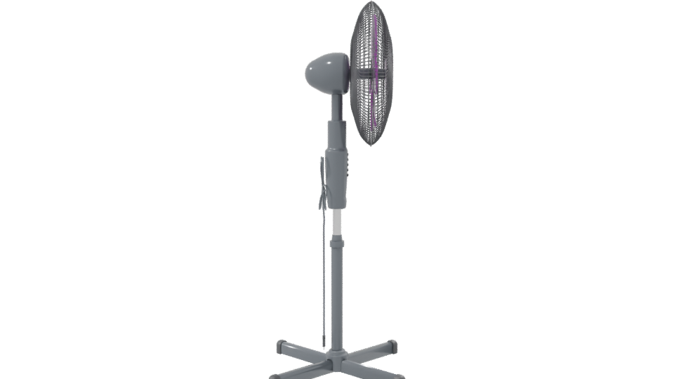 Taurus 16" Pedestal Fan 3D Model - Professional 3D Model Render 8