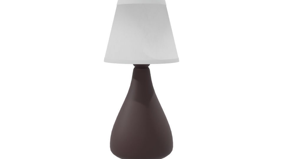 Stylish Modern Table Lamp 3D - Professional 3D Model Render 8