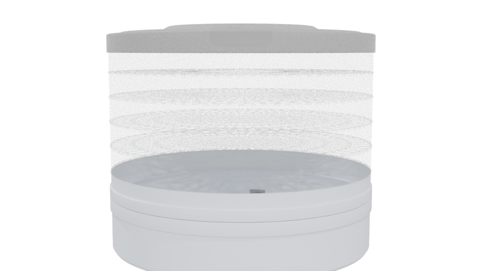 Compact Food Dehydrator 3D Model - Professional 3D Model Render 5