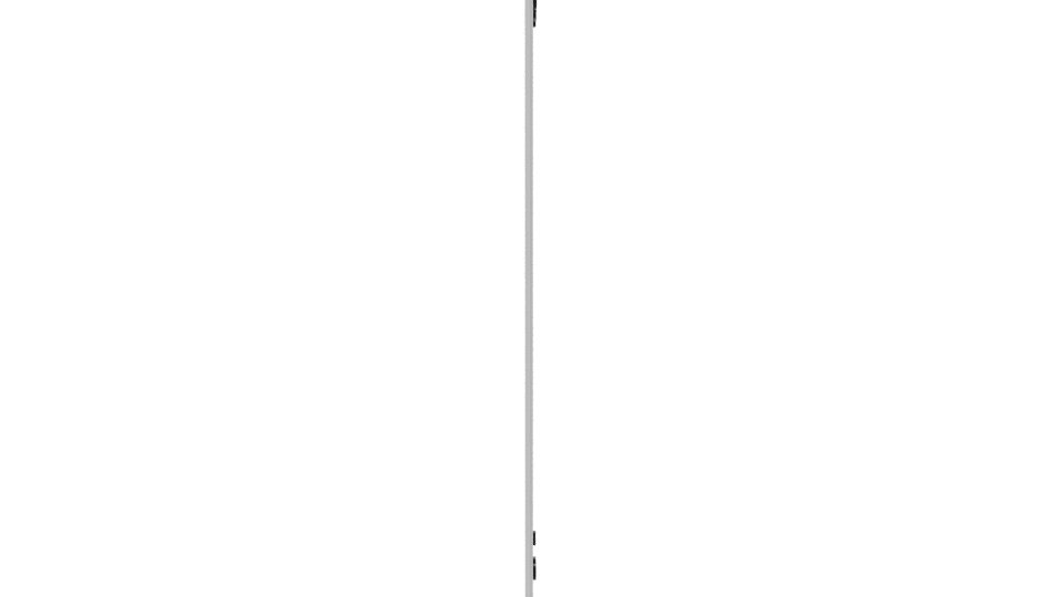 Stylish Sliding Glass Door 3D - Professional 3D Model Render 2