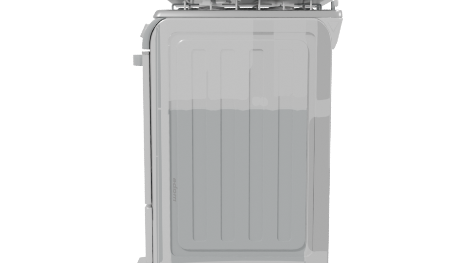 Compact Gas Stove Appliance 3D - Professional 3D Model Render 2