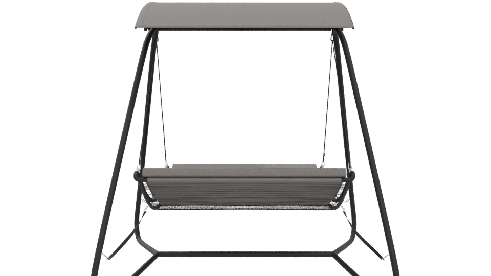 Stylish Outdoor Swing Seat 3D - Professional 3D Model Render 5