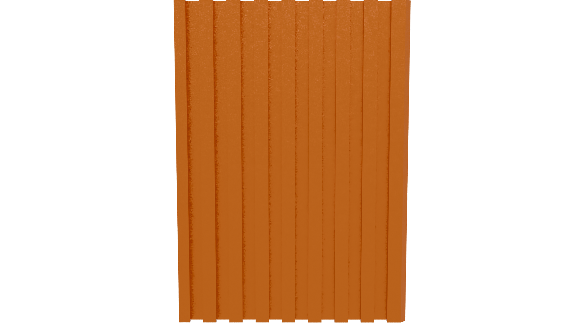 Stylized Copper Wall Panel 3D Model - Professional 3D Model Render 5