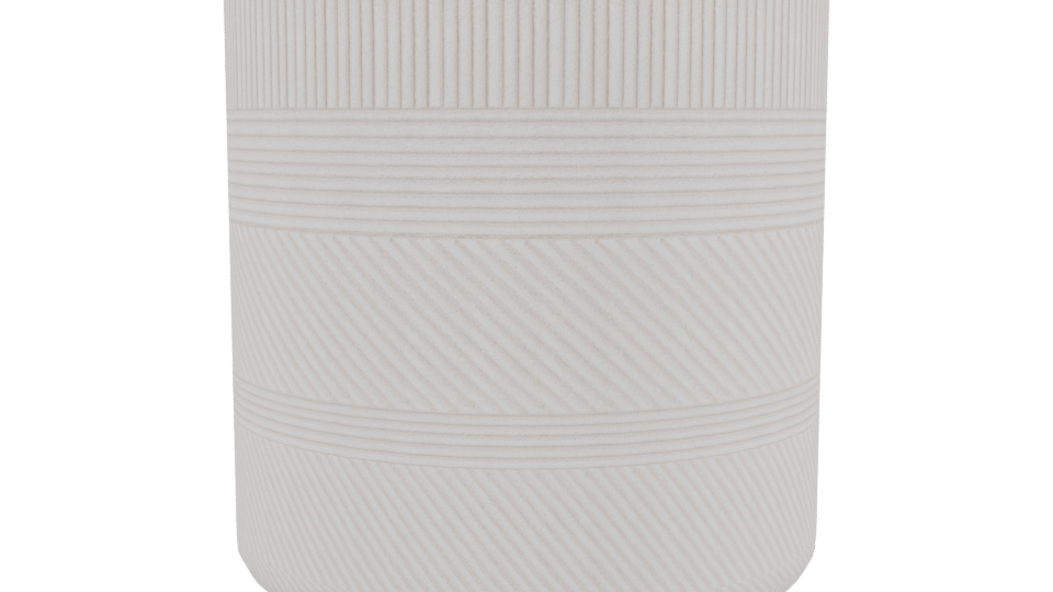 Macetero Fibra Line Sand 3D Model - Professional 3D Model Render 3