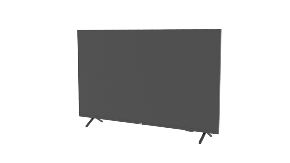 Sleek Modern LED TV Model - Professional 3D Model Render 12