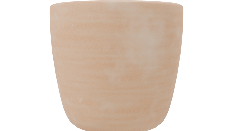 Stylish Ceramic Planter 3D Model - Professional 3D Model Render 8
