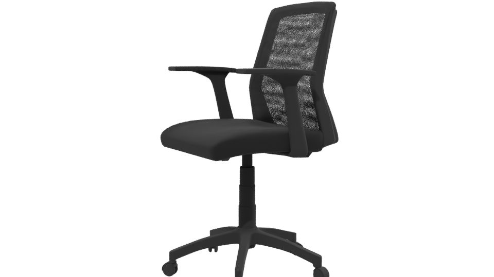 Sleek Modern Office Chair 3D - Professional 3D Model Render 13