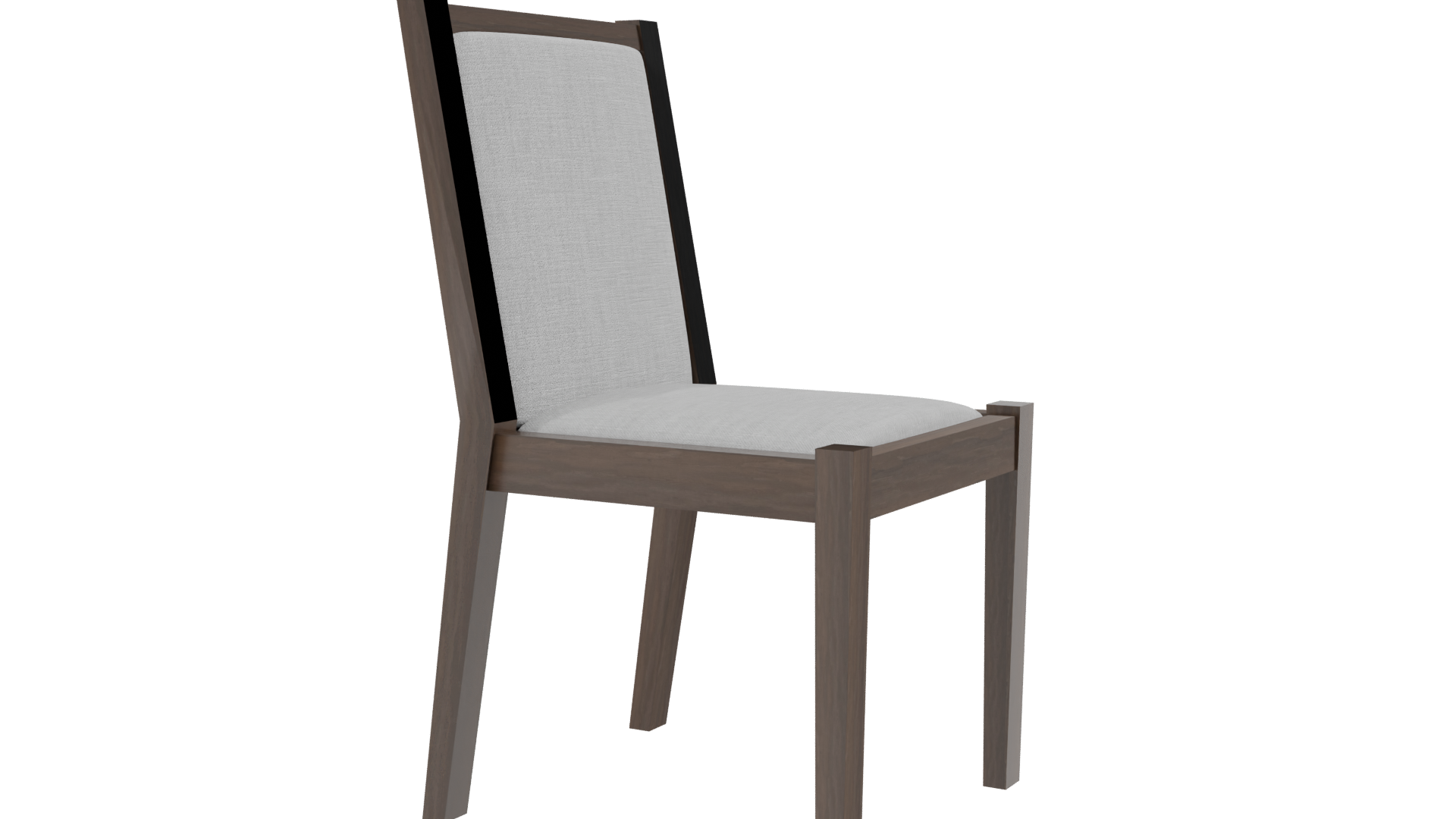 Stylish Minimalist Dining Chair 3D - Professional 3D Model Render 9