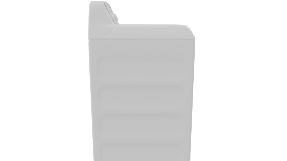 Top-Loading Washing Machine 3D - Professional 3D Model Render 8