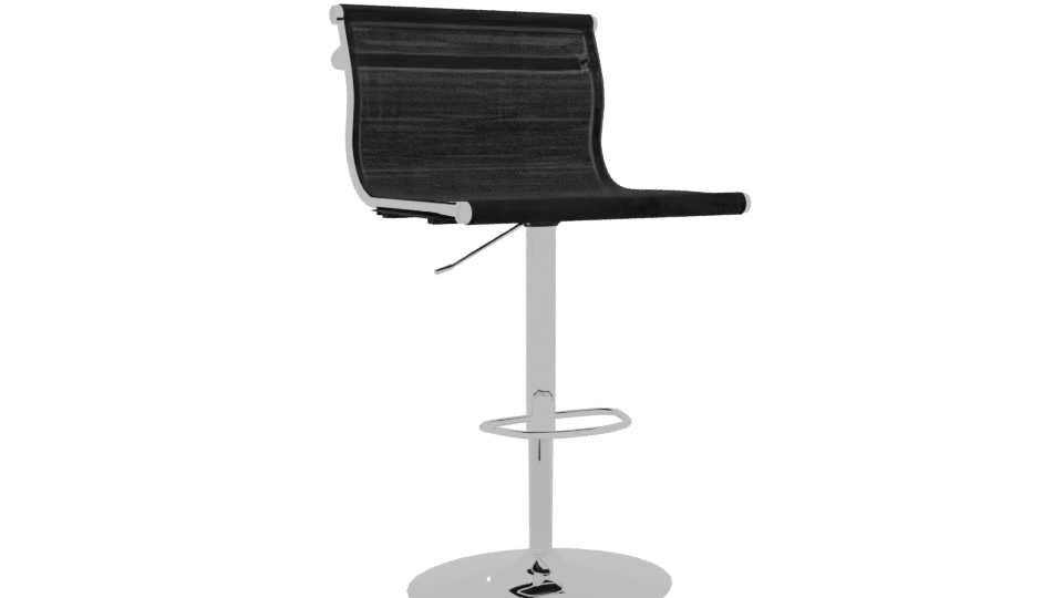 Stylish Bar Stool 3D Model - Professional 3D Model Render 10
