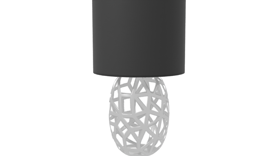 Elegant Black Table Lamp 3D - Professional 3D Model Render 7