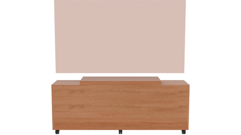 Contemporary TV Stand Model 3D - Professional 3D Model Render 5