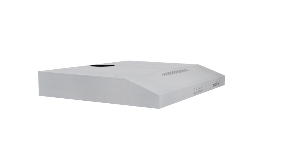 Sleek Kitchen Range Hood Model - Professional 3D Model Render 9