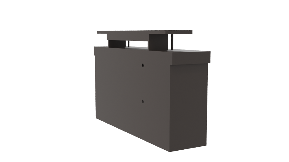 Minimalist Storage Cabinet 3D Model - Professional 3D Model Render 7