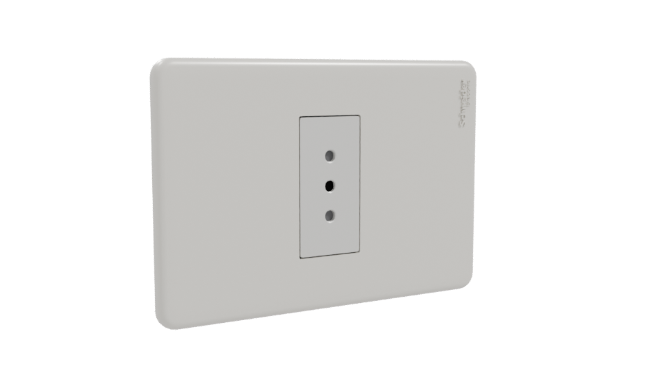 Sleek Minimalist Electrical Outlet 3D Model - Professional 3D Model Render 10