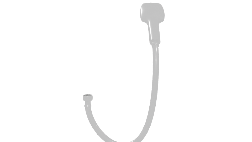 Modern Shower Head 3D Model - Professional 3D Model Render 5
