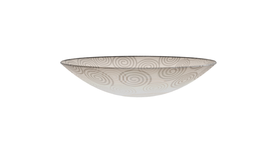 Plafon 25cm Ceiling Lamp 3D - Professional 3D Model Render 13