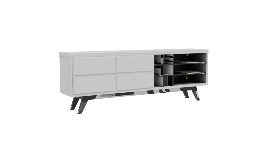 Modern Rack Furniture 3D Model - Professional 3D Model Render 10