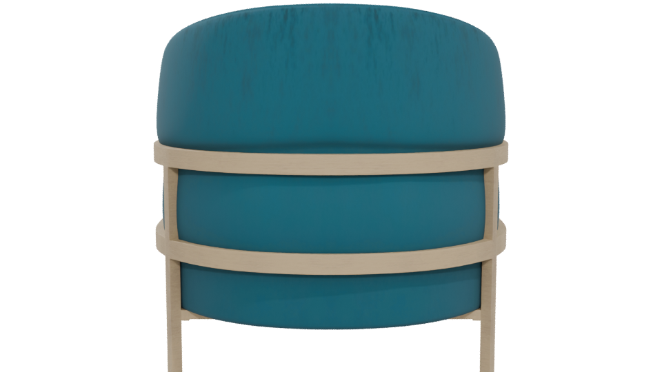 Stylish Modern Accent Chair 3D Model - Professional 3D Model Render 5