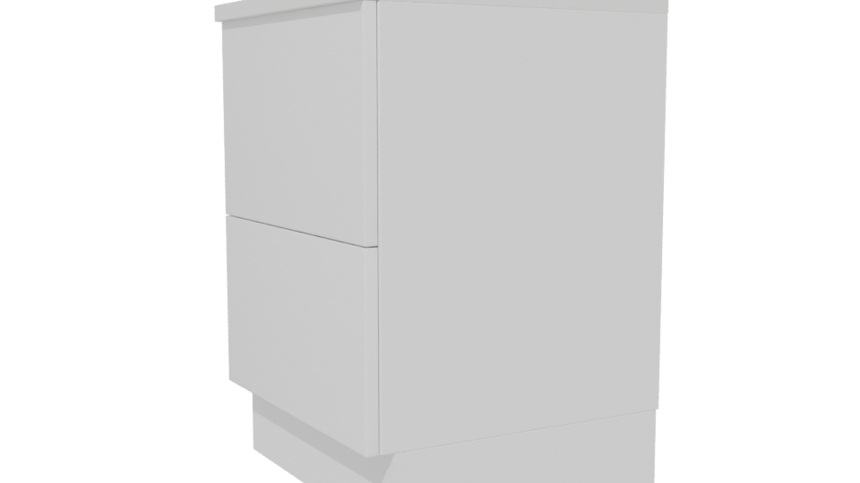 Contemporary Minimalist Storage Chest - Professional 3D Model Render 13