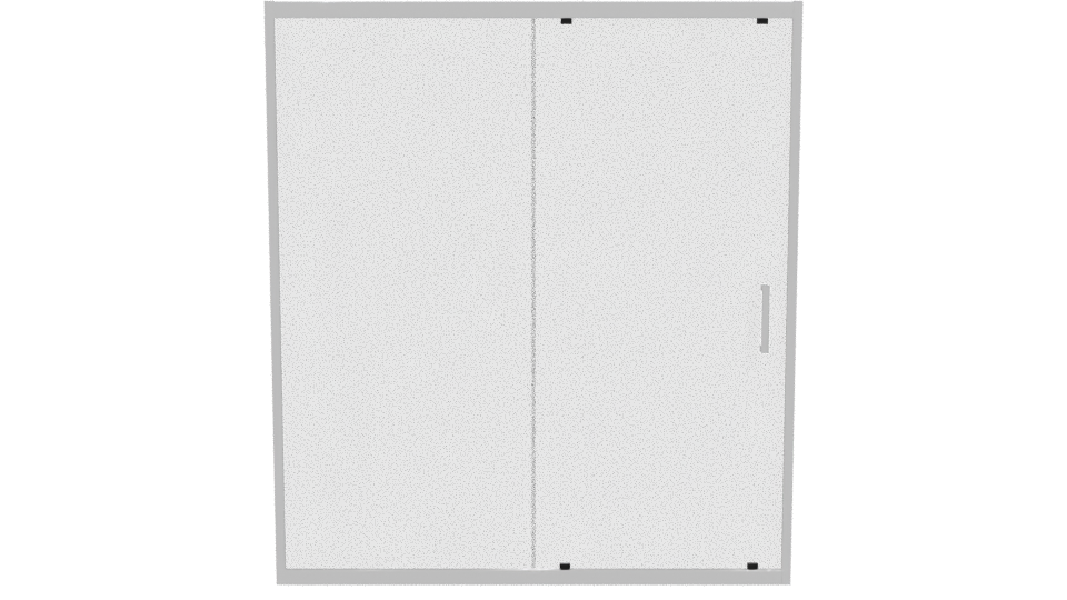 Stylish Sliding Glass Door 3D - Professional 3D Model Render 11