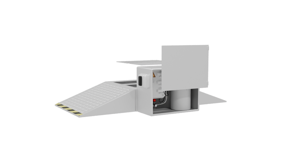 Sleek Industrial Lighting Fixture 3D - Professional 3D Model Render 4